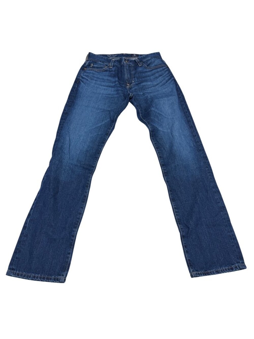 NWT AG Everett Slim Straight Blue Jeans Men's Japanese Fabric, Size 30x32